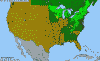 National distribution map