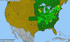 National distribution map