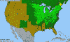 National distribution map