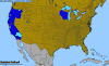 National distribution map