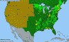 National distribution map