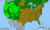 National distribution map