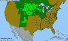 National distribution map