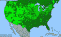 National distribution map